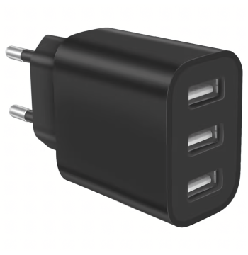 Mocna Kostka Ładowarka Sieciowa 3 x Usb Uniwerslana USB 3 Porty 5V 3.4A