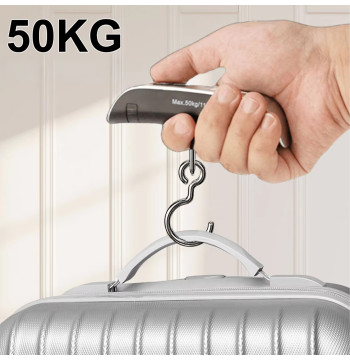 WAGA HAKOWA WĘDKARSKA BAGAŻOWA PODRÓŻNA CYFROWA ELEKTONICZNA RĘCZNA 50kg