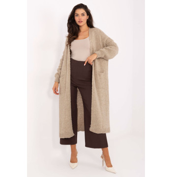 Sweter Kardigan Model MI-SW-WM6155.82 Beige - Italy Moda