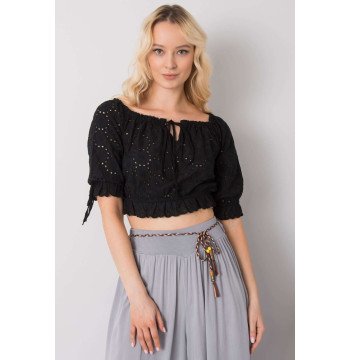 Bluzka Model TW-TP-BI-25455.43 Black - Och Bella
