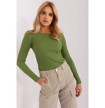 Sweter Damski Model PM-SW-PM1089.09P Khaki - Factory Price