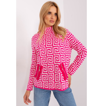 Sweter Damski Model AT-SW-2341.00P Fuksja - AT