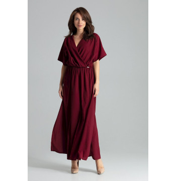 Sukienka Model L055 Bordo - Lenitif