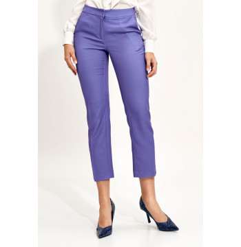 Spodnie Fioletowe spodnie chino SD70 Violet - Nife