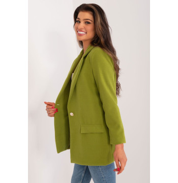 Marynarka Model DHJ-MA-18598.12X Oliwka - Italy Moda