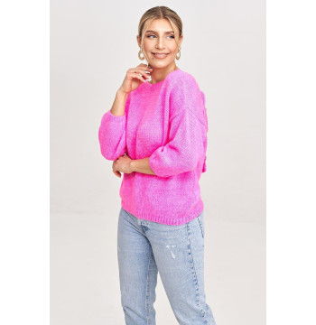 Sweter Damski Model M993 Pink - Figl