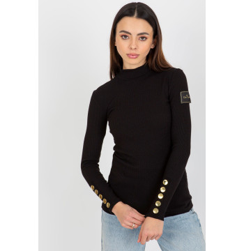 Bluzka Model TW-BZ-OB-009.28 Black - Och Bella