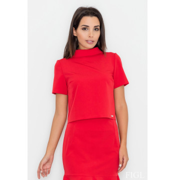 Bluzka Model M542 Red - Figl