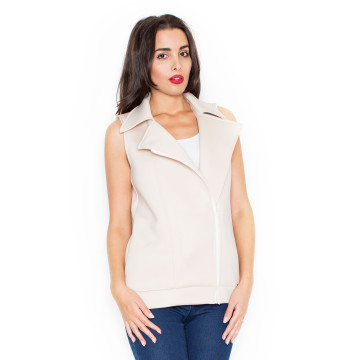 Kamizelka K319 Beige - Katrus