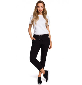Spodnie Damskie Model MOE411 Black - Moe