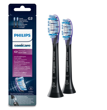 Końcówka do szczoteczki elektrycznej Philips G3 Premium Gum HX9052/33 (2 końcówki)