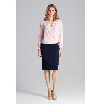 Bluzka Model M659 Pink - Figl
