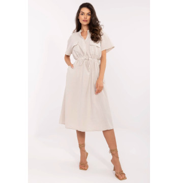 Sukienka Model MI-SK-109898.68 Beige - Italy Moda
