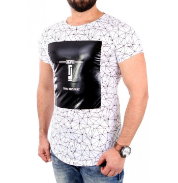 Tshirt Męski Model 17185 White - YourNewStyle