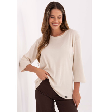Bluzka Model RV-BZ-A804.05P Light Beige - Relevance