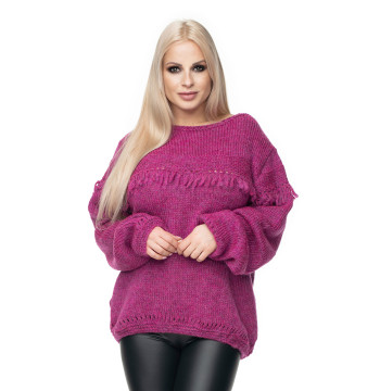 Sweter Damski Model 30062 Violet - PeeKaBoo