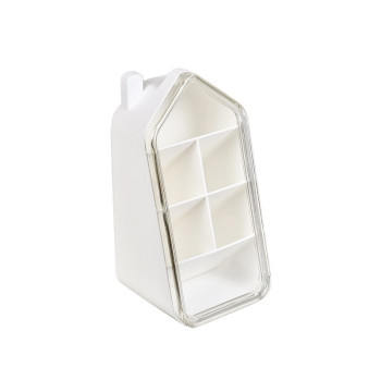 Organizer biurowy, przybornik z przegródkami, domek 11 x 11 x 21,6cm CB72
