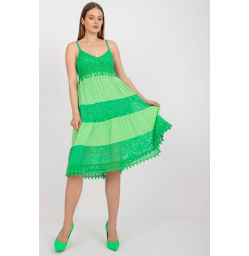 Sukienka Model TW-SK-BI-82345.19P Green - Och Bella