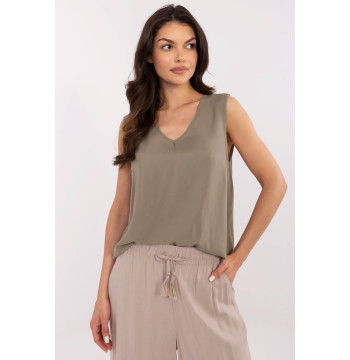 Bluzka Model D73761M11218A Khaki - Sublevel