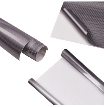 Folia rolka carbon 5D srebrna 1,52x18m