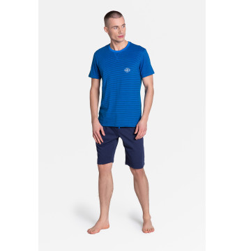 Piżama Męska Model Drake 38878-59X Navy - Henderson