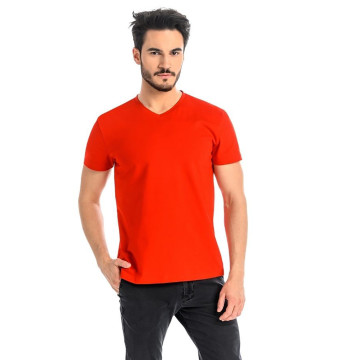 T-shirt Męski Model Dany V 1503 Red - Teyli