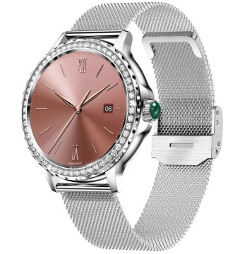 Smartwatch Damski Rubicon RNCF19-1 Silver  Bransoleta + Pasek