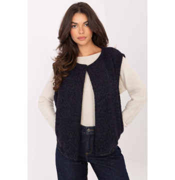 Kamizelka Model IT-KZ-FL9622.29P Navy - Rue Paris