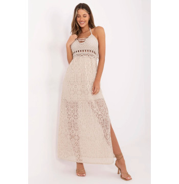 Sukienka Model MI-SK-88191.63 Beige - Italy Moda