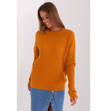 Sweter Damski Model AT-SW-2338.14P Light Orange - AT