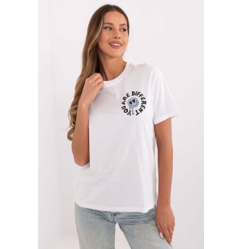 Tshirt Damski Model D12022AC02645E White - Sublevel
