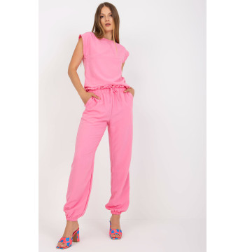 Spodnie Komplet Model CA-KMPL-6303.09X Pink - Rue Paris