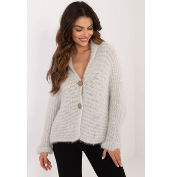 Sweter Damski Model TW-SW-BI-25002.88P Light Grey - Och Bella