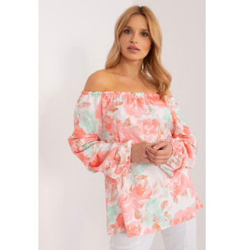 Bluzka Model WN-BZ-8281.22 Brzoskwinia - Rue Paris