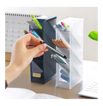 Wielofunkcyjny plastikowy organizer na biurko 7,4x20,3x9cm CB18CZ