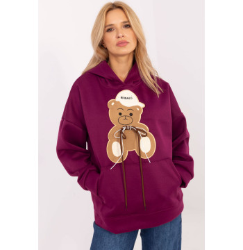 Bluza Damska Model DHJ-BL-A8695.65P Violet - Italy Moda