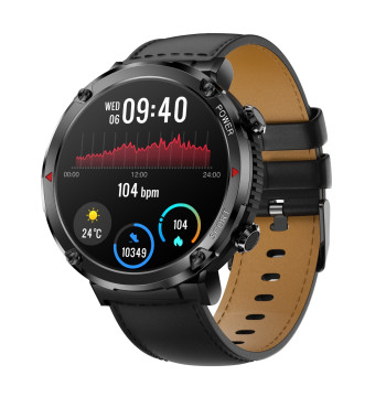 Smartwatch Gravity GT21-3 + Czarny Pasek Silikonowy
