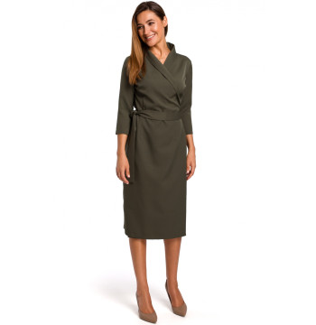 Sukienka Model S175 Khaki - Stylove