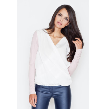 Bluzka Model 375 Pink - Figl