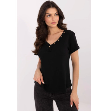 Bluzka Model DHJ-BZ-25168.00 Black - Italy Moda