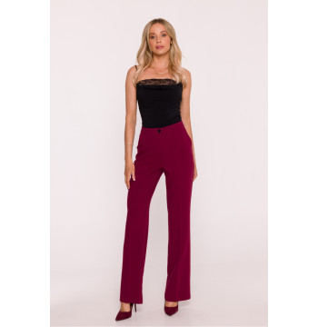 Spodnie Damskie Model S418 Bordo - Stylove