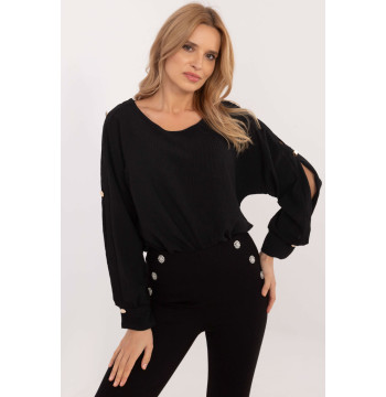 Bluzka Model MI-BZ-98684.89 Black - Italy Moda
