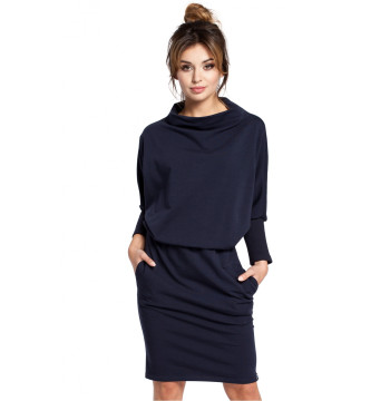 Sukienka Model B032 Navy - BeWear