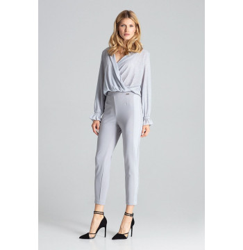Spodnie Damskie Model M689 Grey - Figl