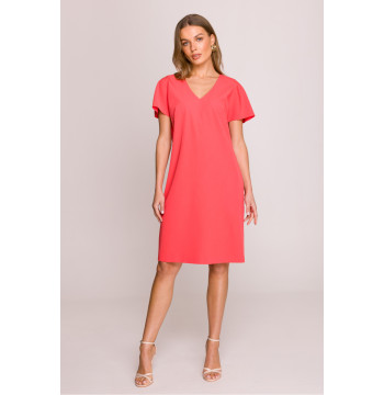 Sukienka Model S392 Coral - Stylove