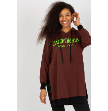 Bluza Damska Model VI-BL-327.70P Dark Brown - Factory Price