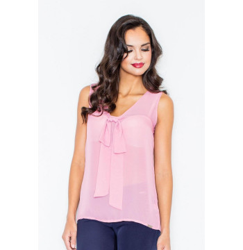Bluzka Model M303 Pink - Figl