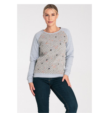 Bluza Damska Model M1046 Grey - Figl