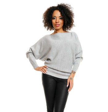 Sweter model 70003 Light Gray - PeeKaBoo