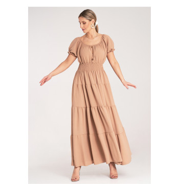 Sukienka Model M1170 Beige - Figl